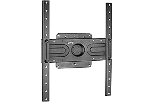 VIVO Black Vertical TV Wall Mount for 37 to 80 Inch Flat Panel Screens