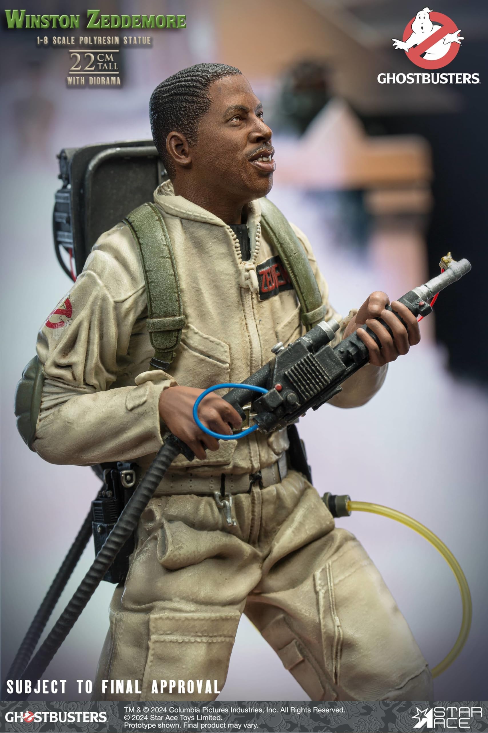 Amazon.com: Star Ace Toys Ghostbusters: Winston Zeddemore 1:8