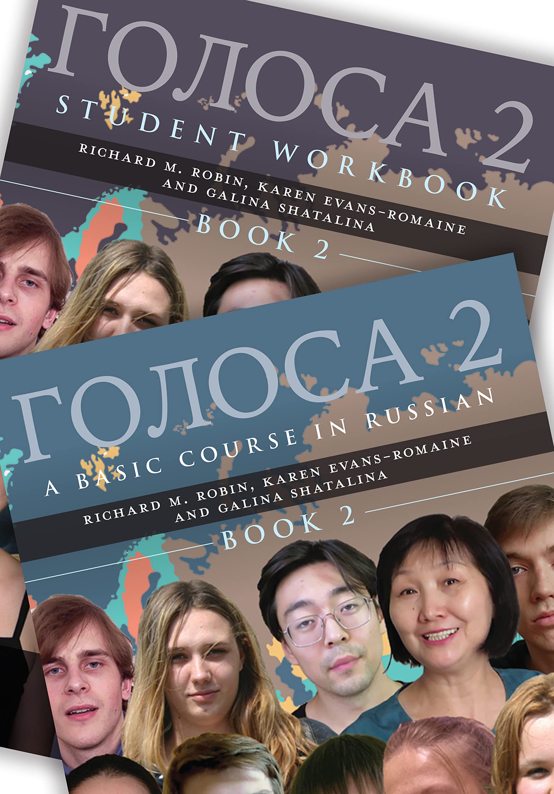 Golosa: Textbook and Student Workbook: A Basic Course in Russian, Book Two