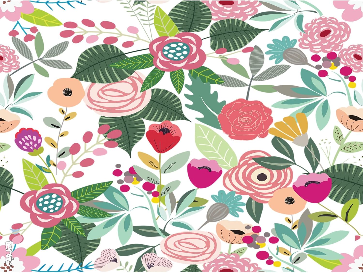 Tervis Brilliant Bliss Collection Made in USA Double Walled Insulated Tumbler Travel Cup Keeps Drinks Cold & Hot, 24oz with Straw Lid, Classic - Image 2