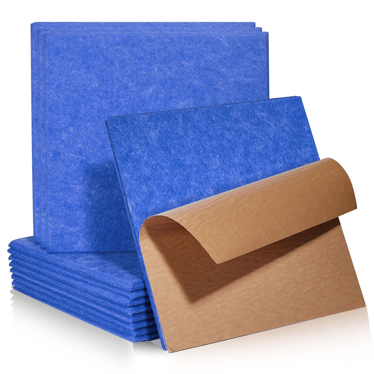 Pannelli Fonoassorbenti Autoadesivi 30x30cm - 12 Pezzi Per Insonorizzazione Pareti - Foto 9