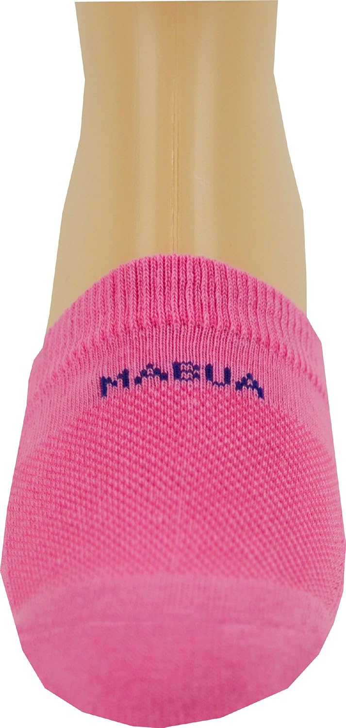 Mabua PINK Anti-slip Breathable Half Socks, 5 Pairs