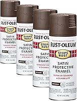 Vista 54 de Rust-Oleum 7732830 Stops Rust Pintura en Aerosol, 12 oz, Verde Cazador Satinado