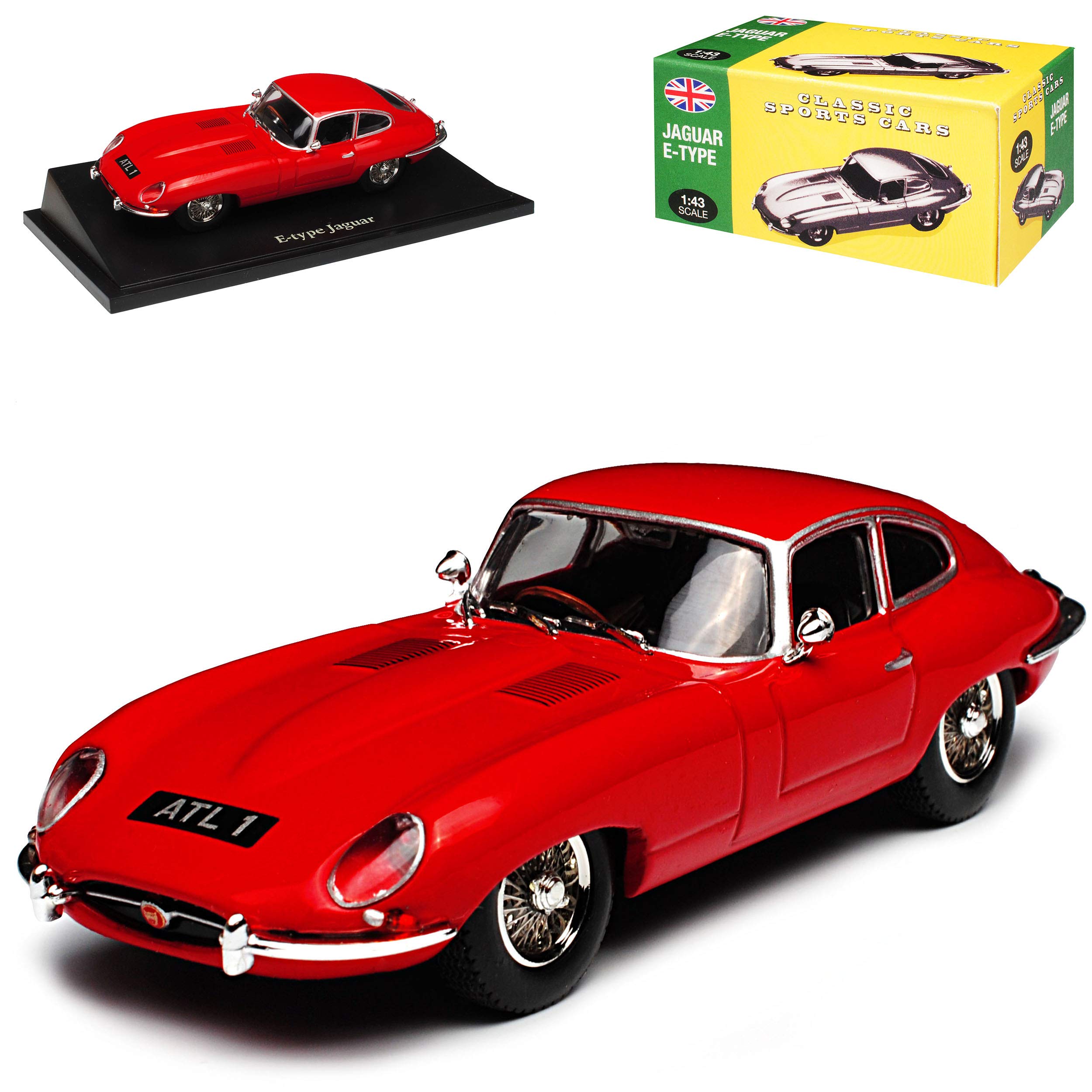 JAGUAR E-TYPE COUPE 1/43 ミニカー JAGUAR E-TYPE COUPE 1/43 ミニカー JAGUAR E-type Coupe 1:43