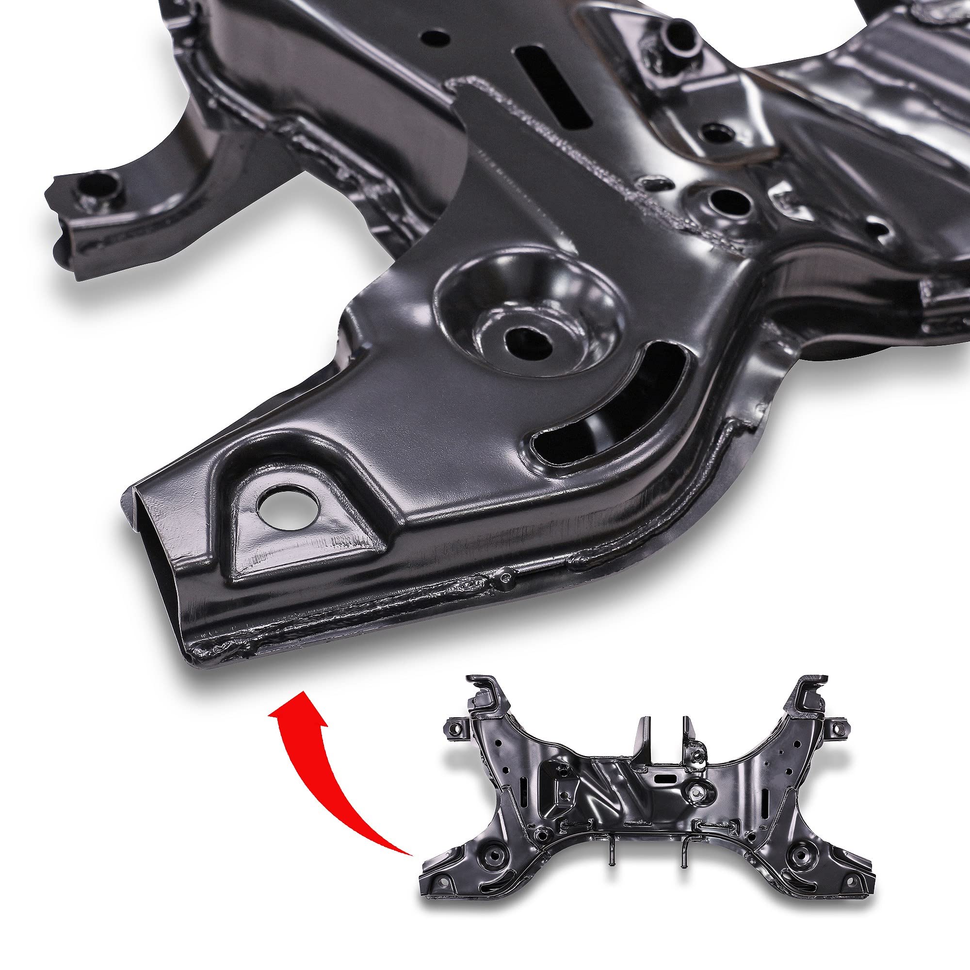 ATEC Germany 1x Soporte motor delantero compatible con HYUNDAI i10 I (PA)