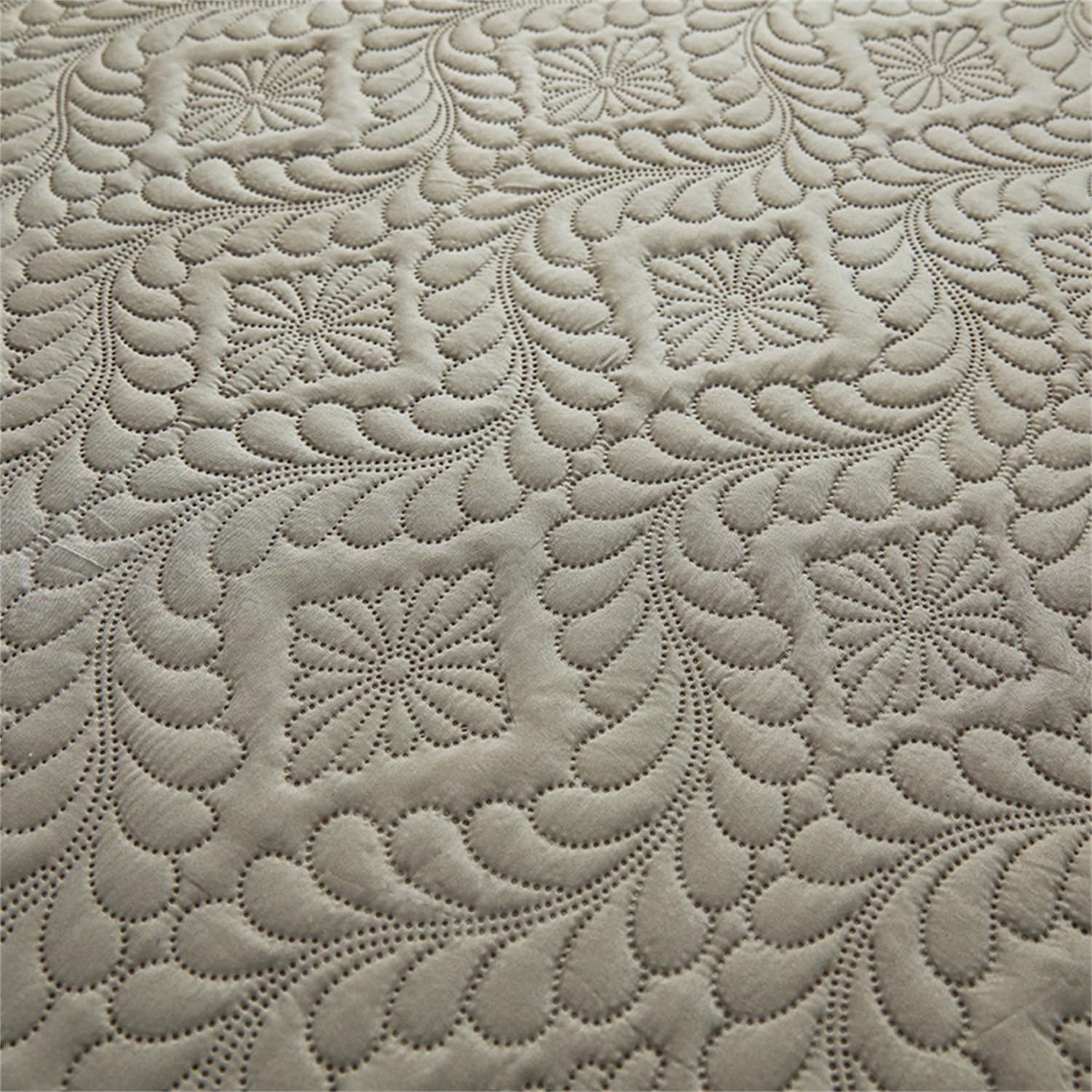 Wasserdichter Matratzenschoner für Doppelbett, tiefe Taschen, passend für 15,2 - 45,7 cm Matratzen, atmungsaktiv, waschbar, geräuschloser Bezug