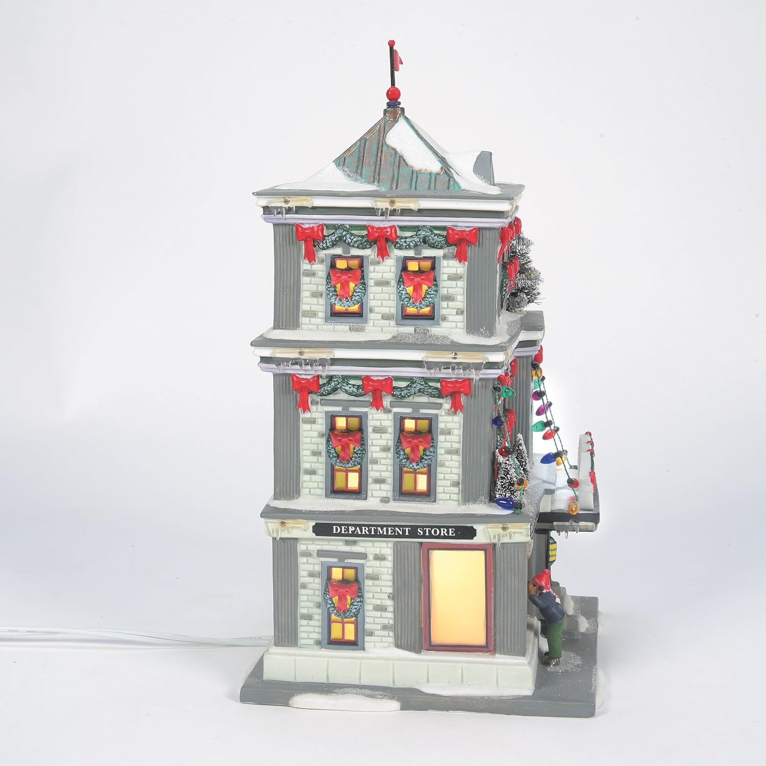 Department 56 A Christmas Story Village Happy Holiday Department Store Lit Building 9.45 Inch