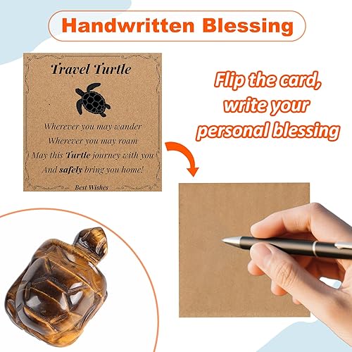 Miniatura 4 de Regalos para viajeros, mujeres, regalos de tortuga de viaje, regalos para viajeros, regalos de buena suerte, regalos de viaje para mujeres, figuras