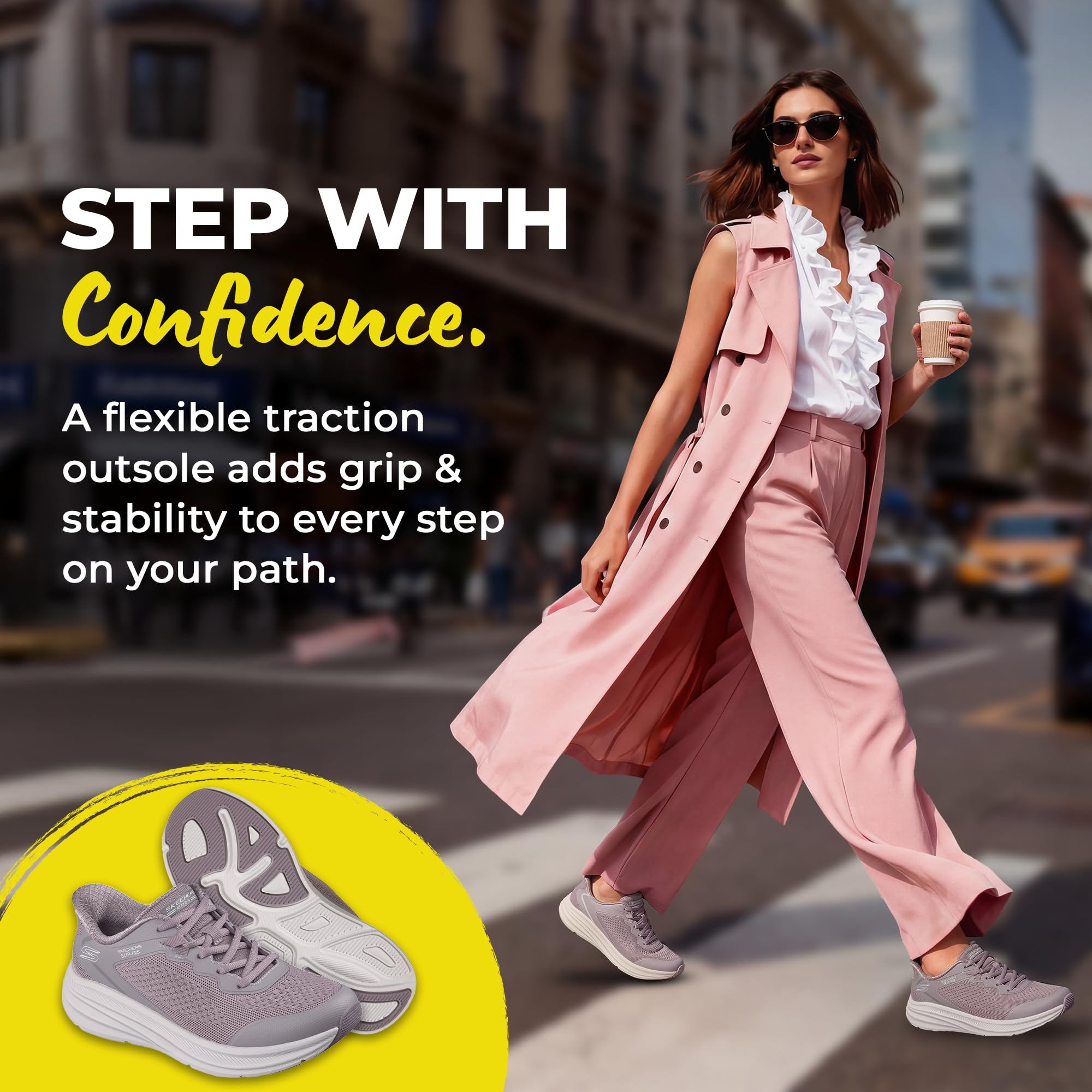 Skechers Slip-ins Bobs Skillz Too Essential Violeta Qual