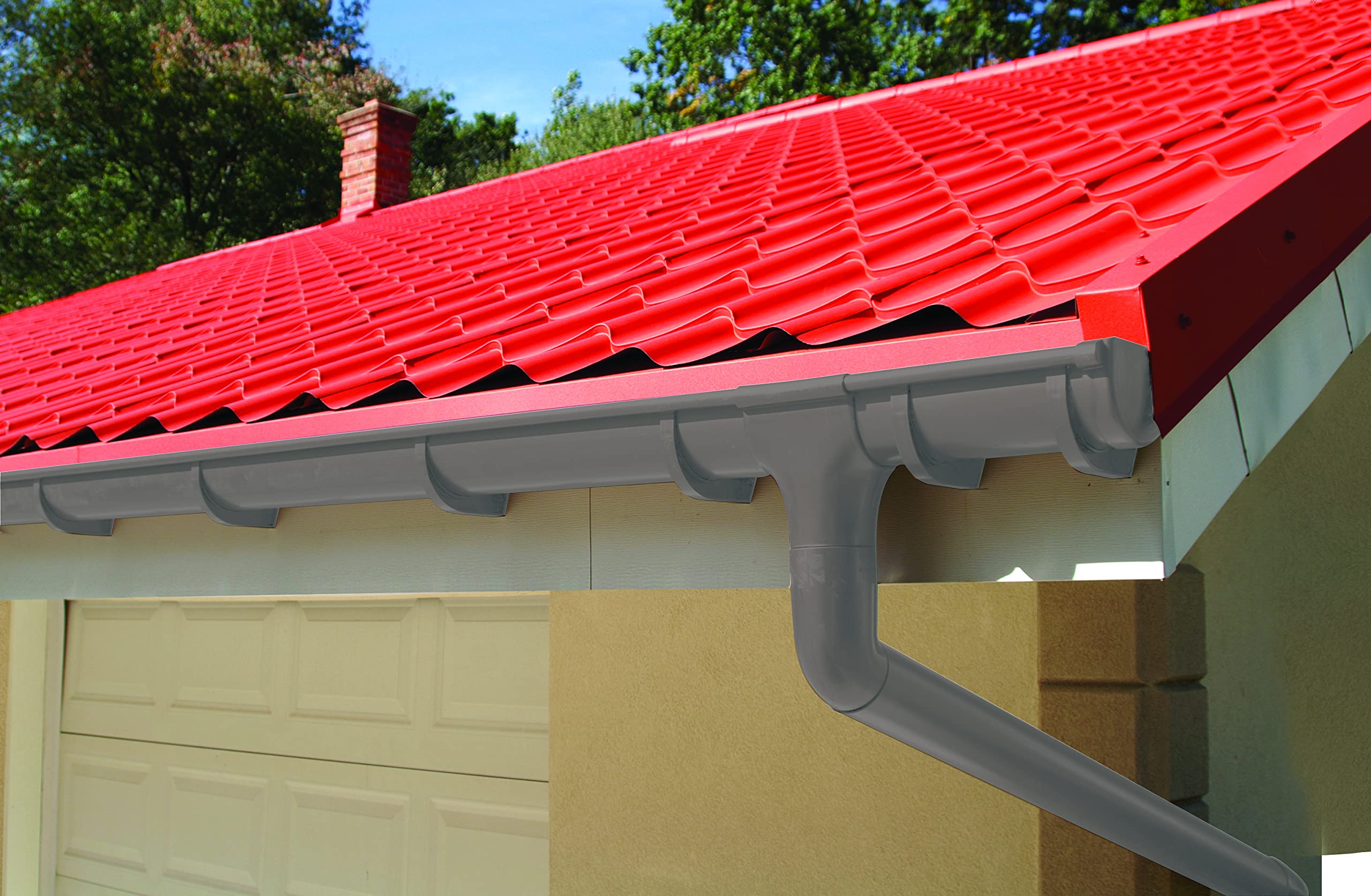 RIPOLIN - Cinta de sellado autoadhesiva - Todos los soportes - 10 m x 10 cm - Color: Gris | Cinta impermeable para reparaciones pequeñas, alta resistencia, exterior