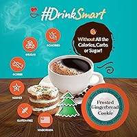 Vista 127 de Smart Sips, Pumpkin Spice Cinnamon Roll Coffee, Medium Roast, Gourmet Flavored Coffee Single Serve Pods for Keurig K-Cup Brewers, 24 Count