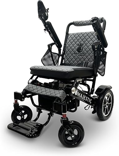 Miniatura 29 de Majestic - Sillas de ruedas eléctricas para adultos, capacidad de 350 libras, alcance de hasta 13 millas, con base en EE. UU., silla de ruedas