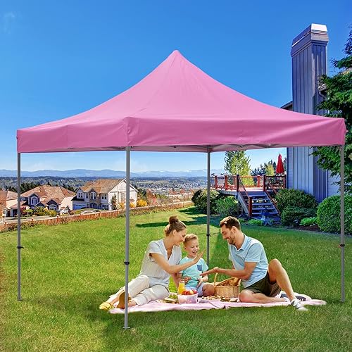 Miniatura 2 de GDY - Carpa plegable de 10 x 10 pies, toldo para exteriores con bolsa de transporte