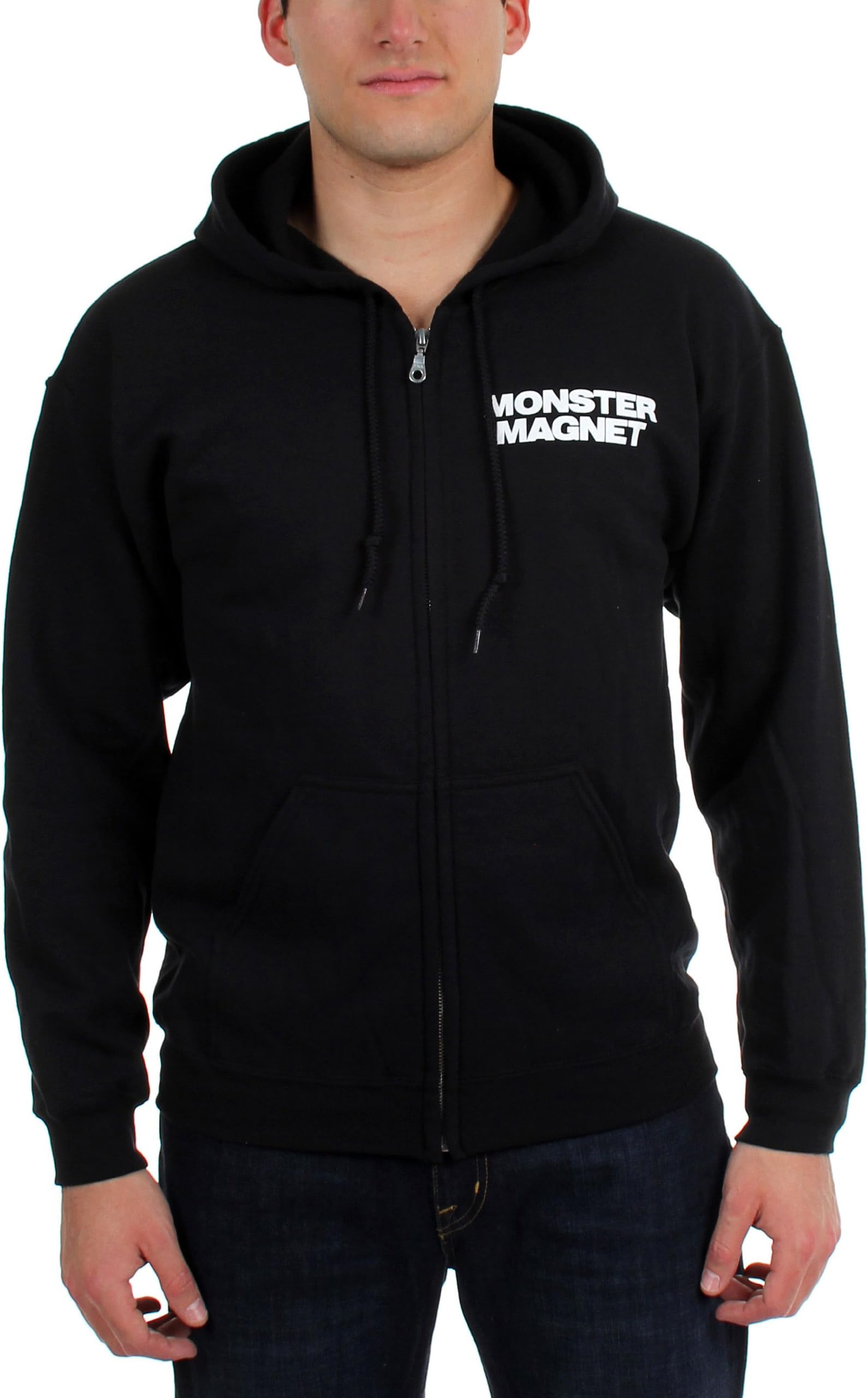 Monster Magnet - Mens Satanic Drug Thing Zip Zip Hoodie