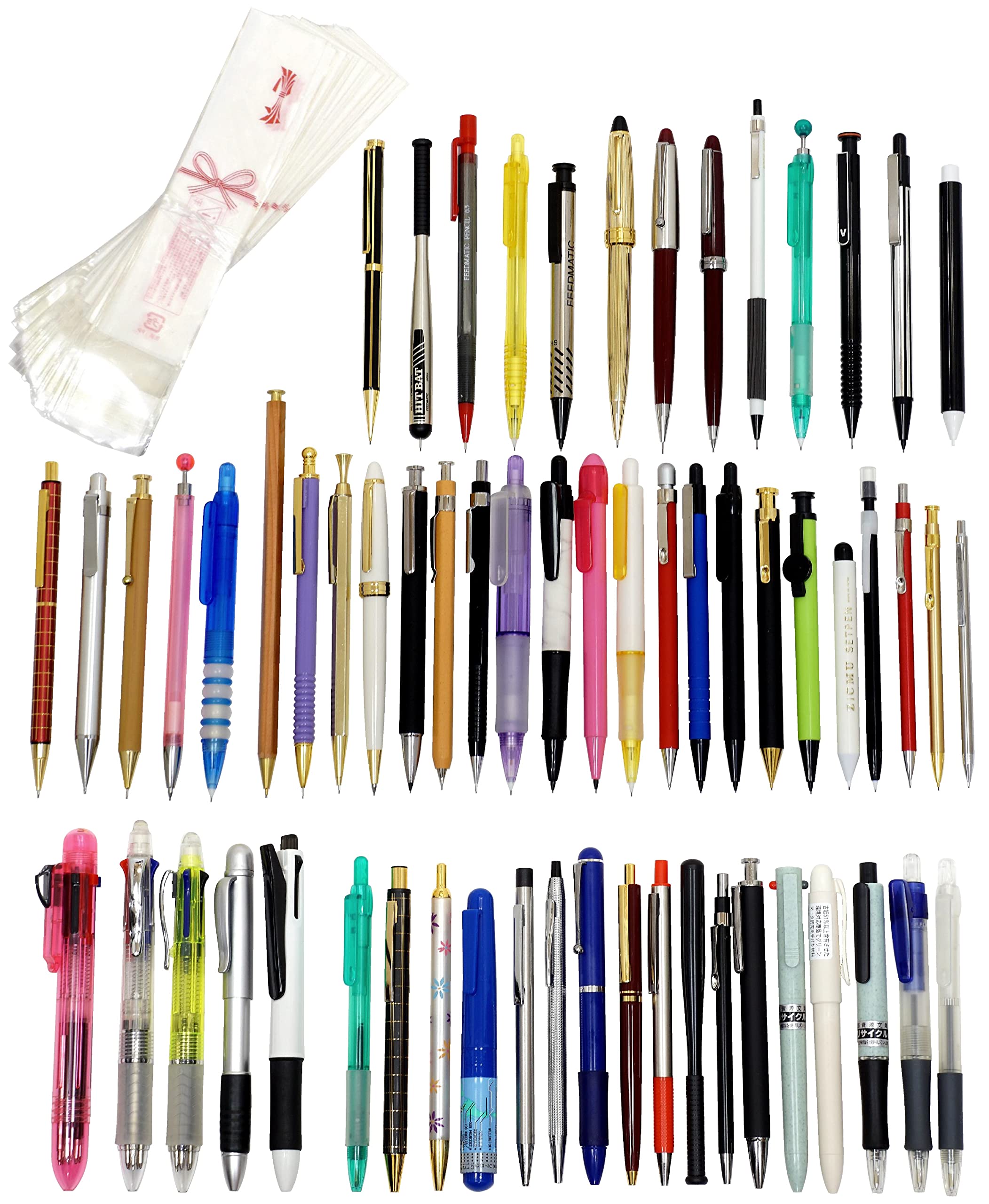 Amazon | お店で売ってない全部日本製39種類の特徴的なシャープペン+