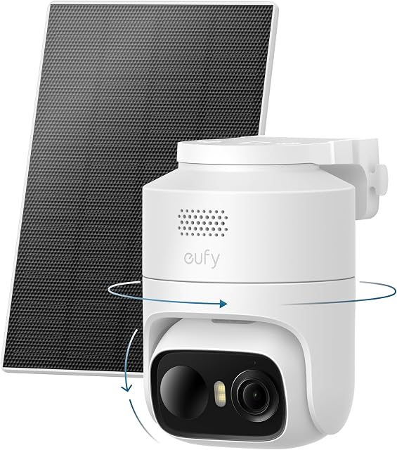 eufy Security Wireless Outdoor Solar Cameras 2K Resolution eufyCam C37