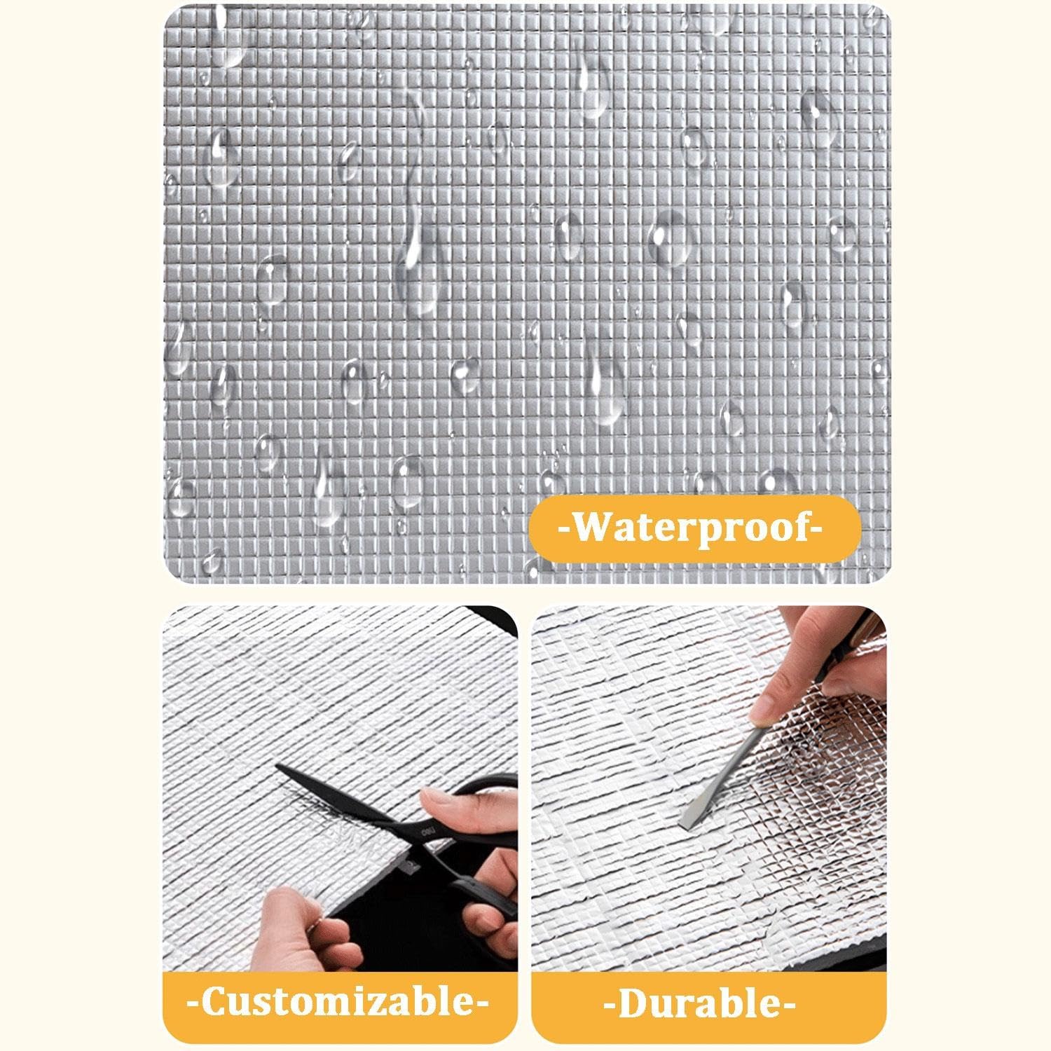 Rouleaux isolants en aluminium Profilés Films réfléchissants for fenêtres