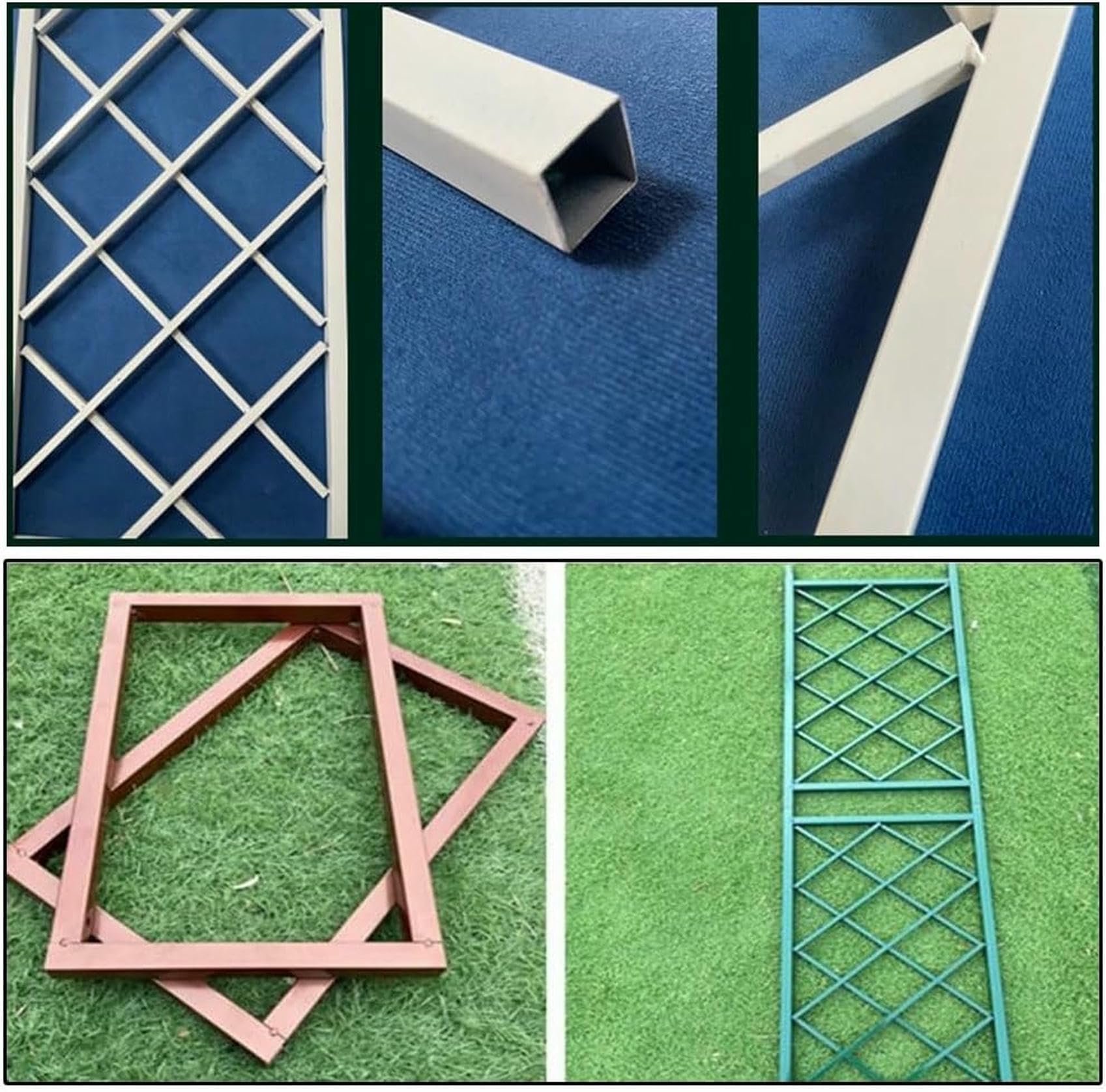 Elegancka podpórka dla roślin pnących, wszechstronna pergola zewnętrzna na wesela i dekoracje ogrodowe, idealna do ekspozycji roślin wewnętrznych i zewnętrznych