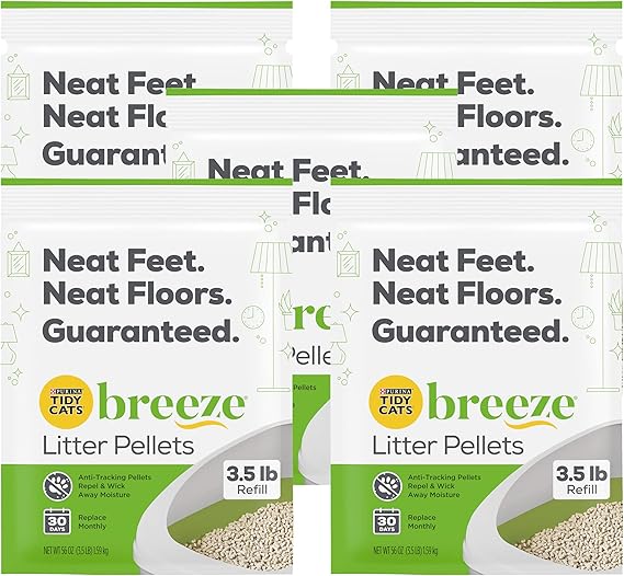 Tidy Cats Breeze Litter Pellets Refill Pouch, Made for
