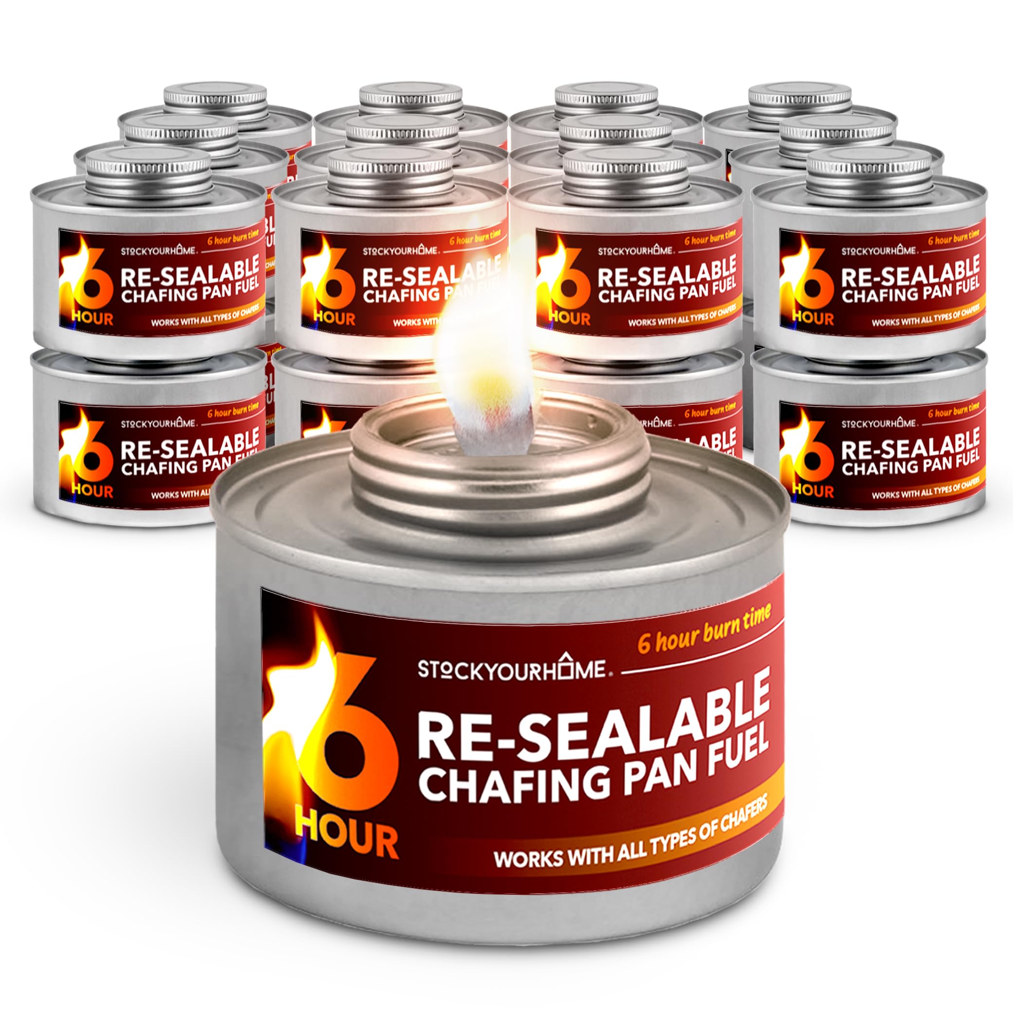 Amazon.com: 6-Hour Food Warmers for Parties (24 Pack), Chafing