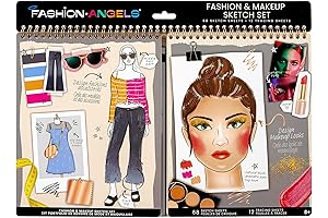Fashion Angels Makeup & Fashion 2 in 1 Sketch Portfolio