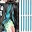 RINBOOOL Colored Hair Extensions Clip In for Kids Girls Women, Teal Blue 10 Pieces Rainbow Color, 22 Inch Long Straight Highlights Party, Synthetic