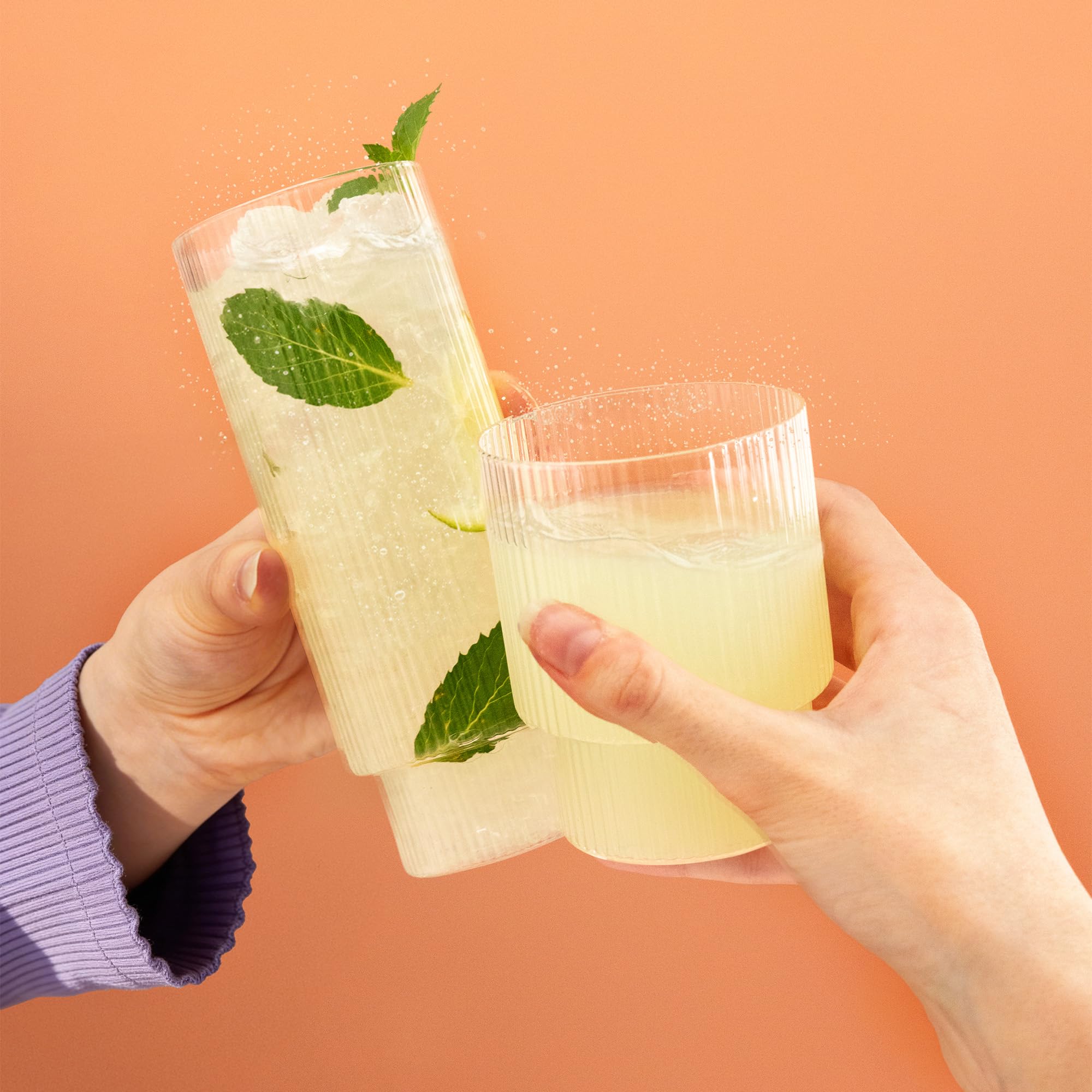granini MIX-IT Mojito (6 x 0,75L), Limette Minze Fruchtsaftgetränk, Mocktail, Party-Drink, vegan, laktosefrei, mit Pfand