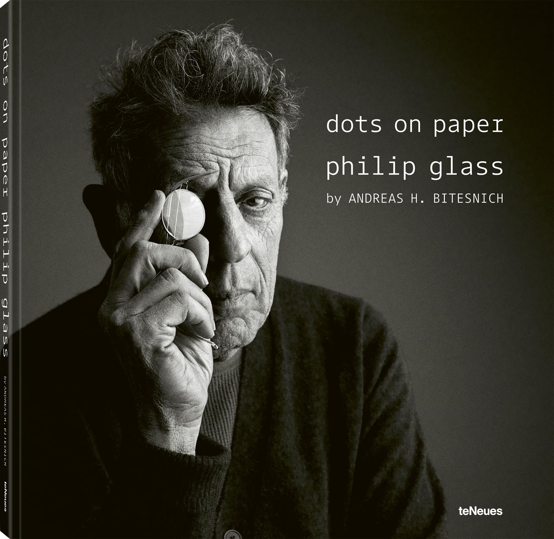 Philip Glass Dots on paper livre photo Andreas H. Bitesnich pour salon