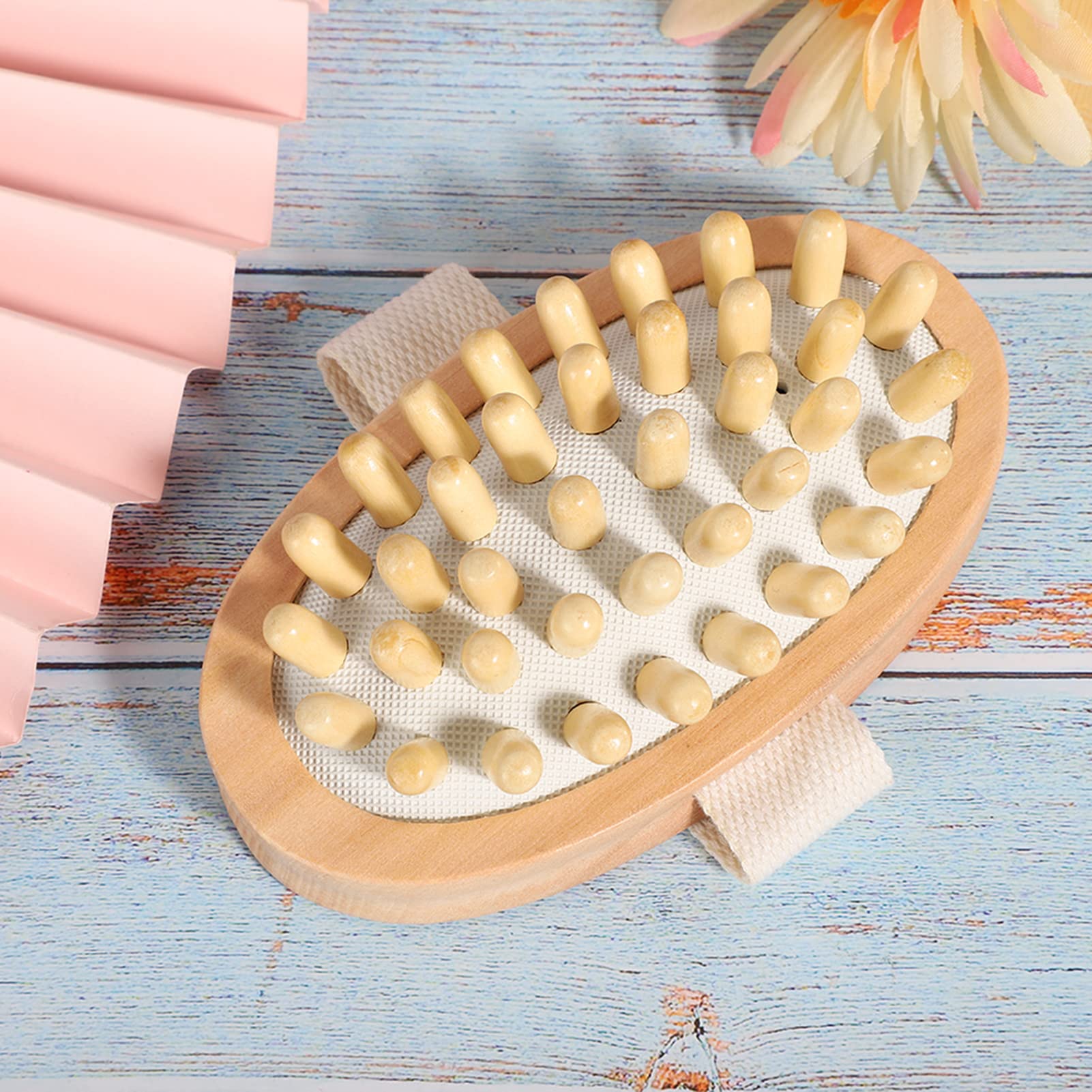 Multi-Function Mini Massager, Rechargeable Neck Massager, Home Muscle Massager (Rose)