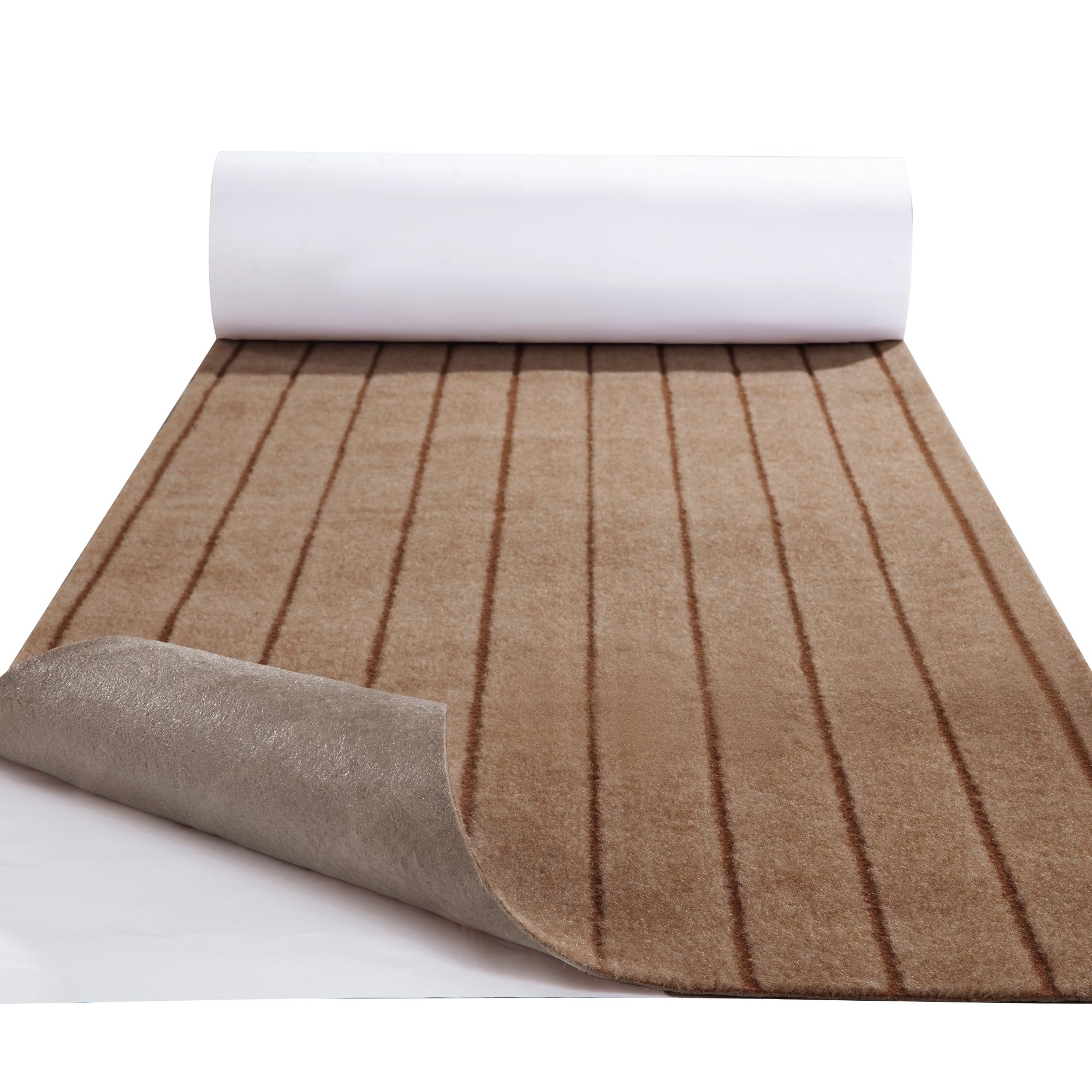 Boat Marine Carpet | Waterproof Non-Slip Deck Rug | Indoor Outdoor Easy Clean Grey Carpet - View #2