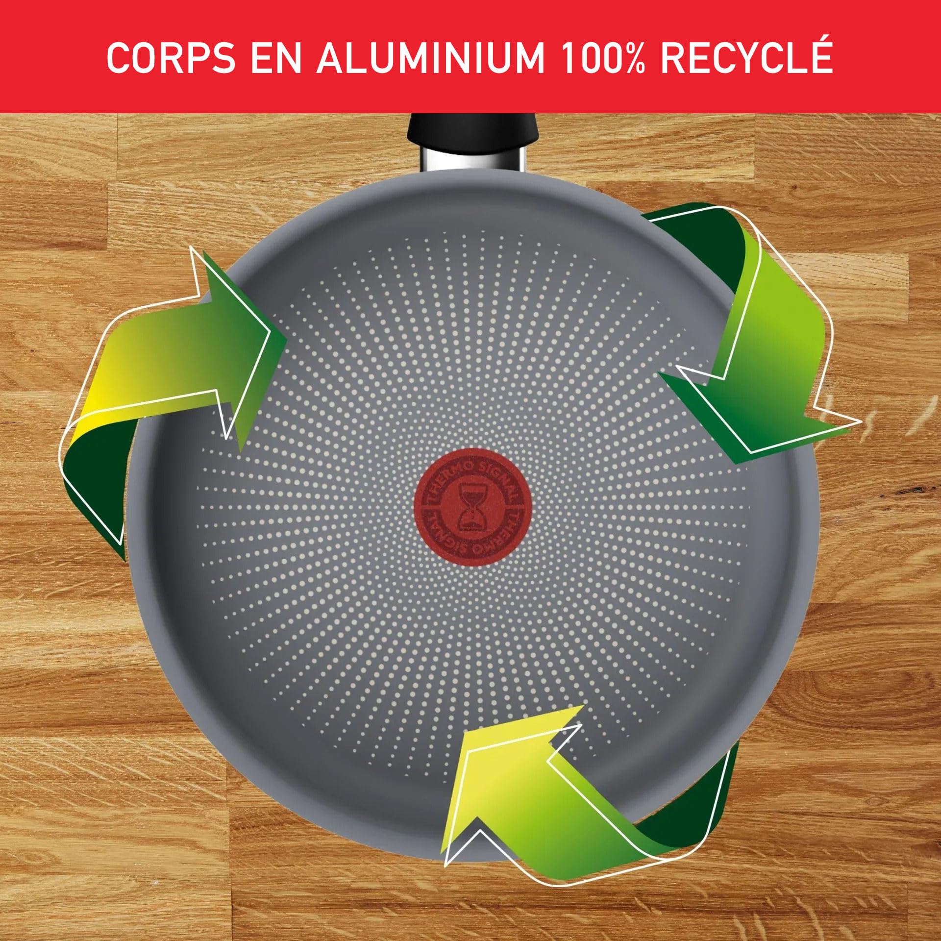 Tefal Sauteuse avec couvercle en verre 24cm Halo Tous feux dont induction - C3123202