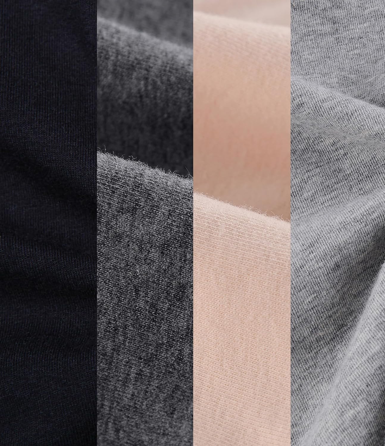 CAKYE 4 Pack Nursing Sleep Bras for Maternity and Breastfeeding Comfort Cotton Bralette - Image 6