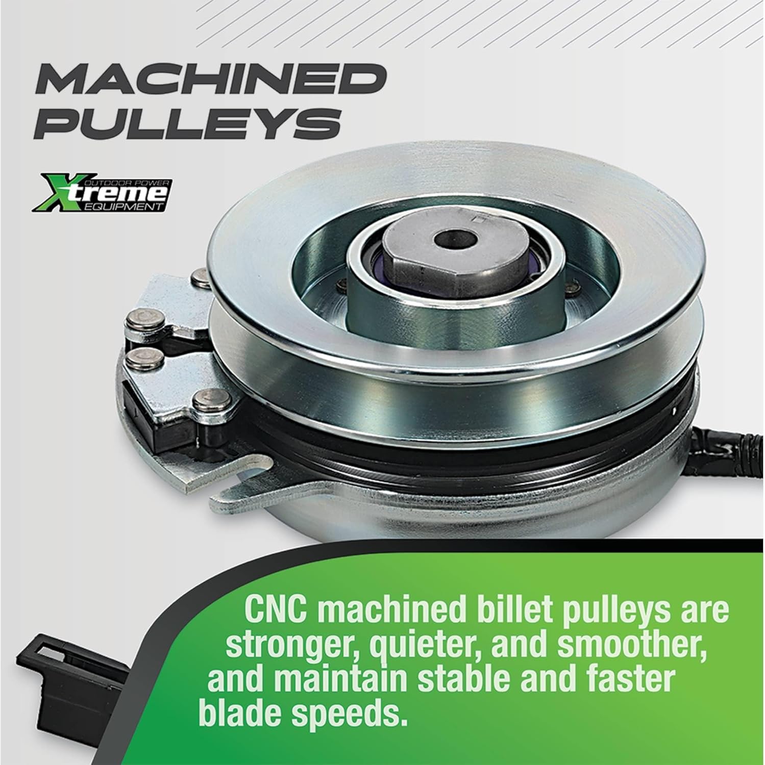 Machined Pulleys feature explanation