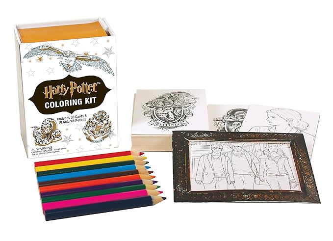 Harry Potter Coloring Kit (Rp Minis): Amazon.co.uk: Press, Running ...