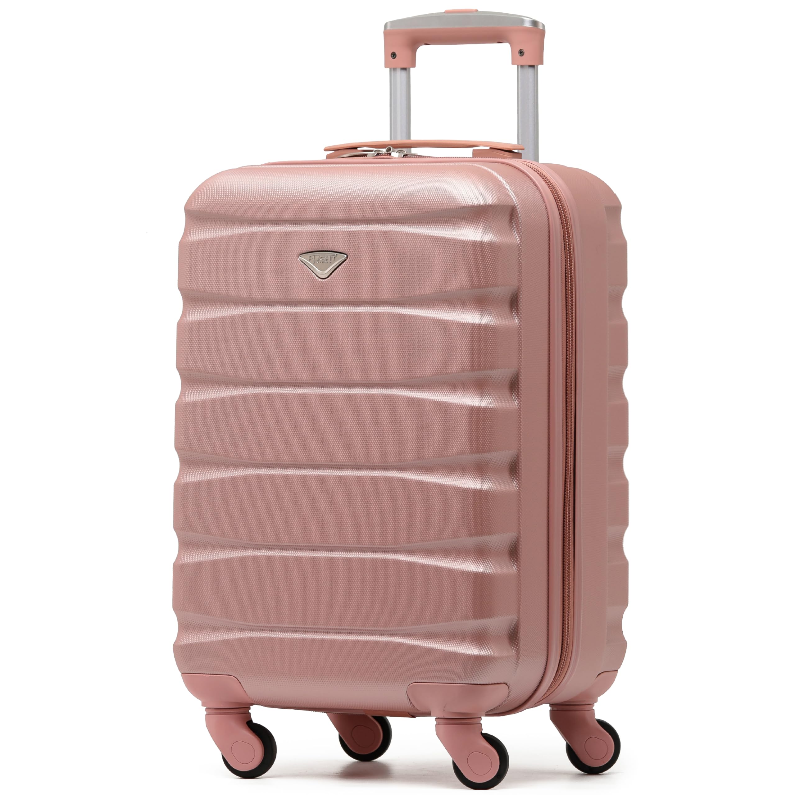 Flight Knight 56x45x25 EasyJet Cabin Bag, Jet2, British Airways Suitcase - Lightweight Small Durable 4-Wheel Cabin Case, Maximum Carry-On Size, ABS Hard Shell, 10kg Hand Luggage Bag- 56 x 45 x 25 — view 131
