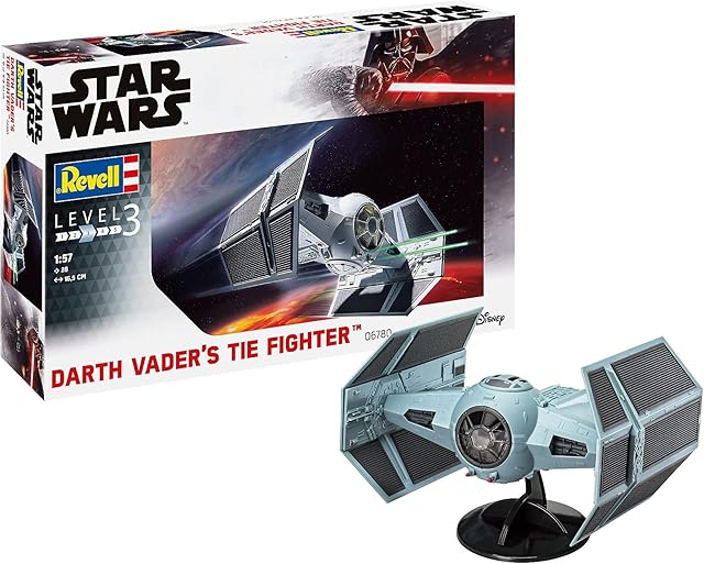 Revell RV06780 Star Wars Darth Vaders TIE Fighter 1:57 Plastic Model kit
