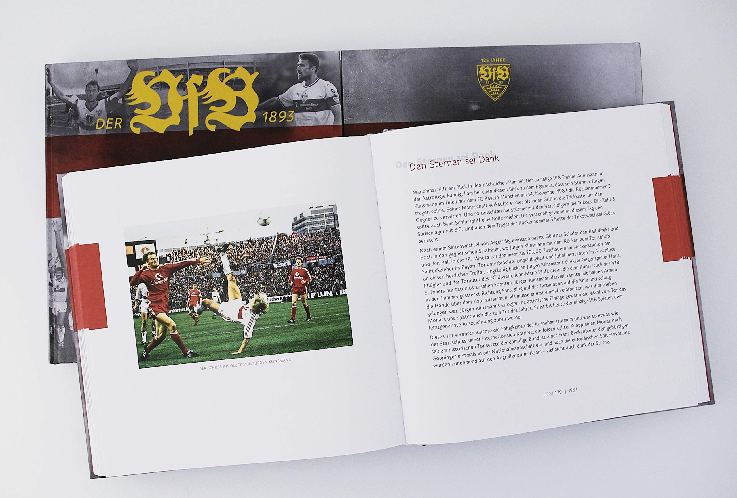 Der VfB 1893: 125 Geschichten aus dem Leben des Vereins für Bewegungsspiele Stuttgart