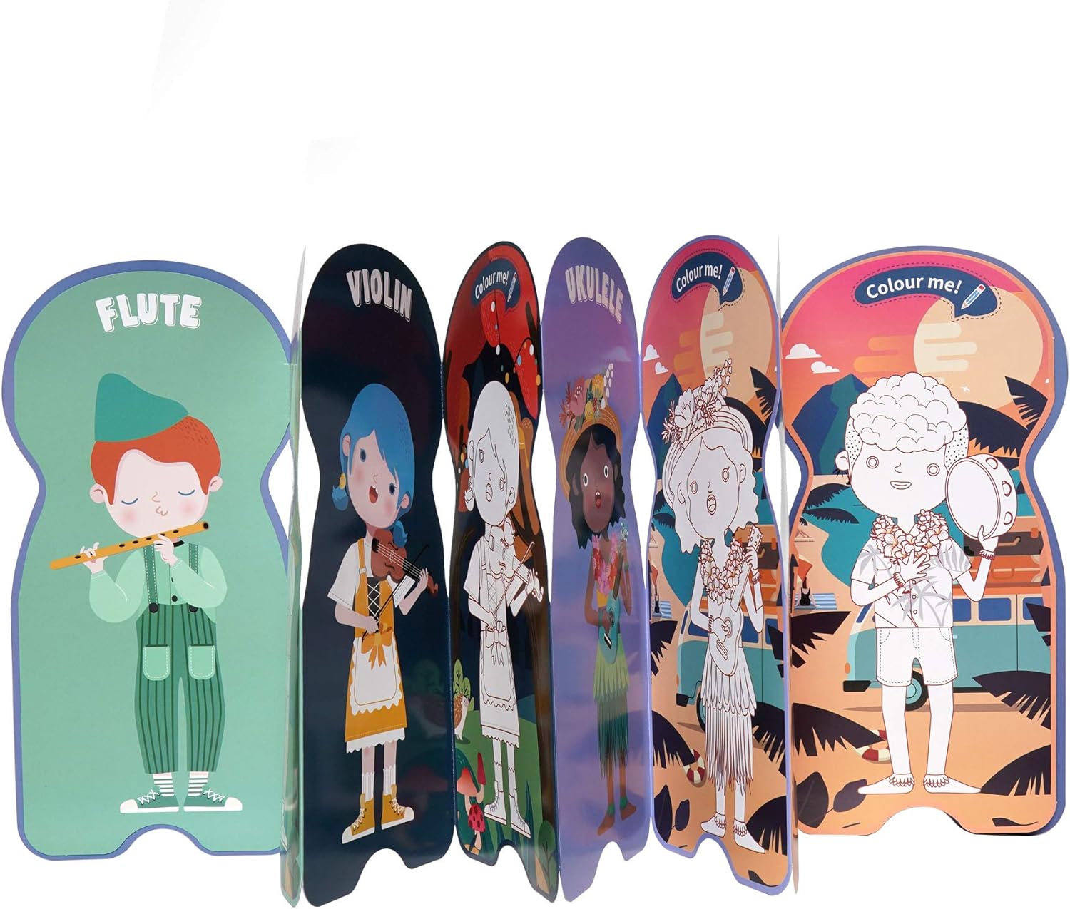 KIPPTO Puzzle The Music Festival DressUp & Playset, for 48