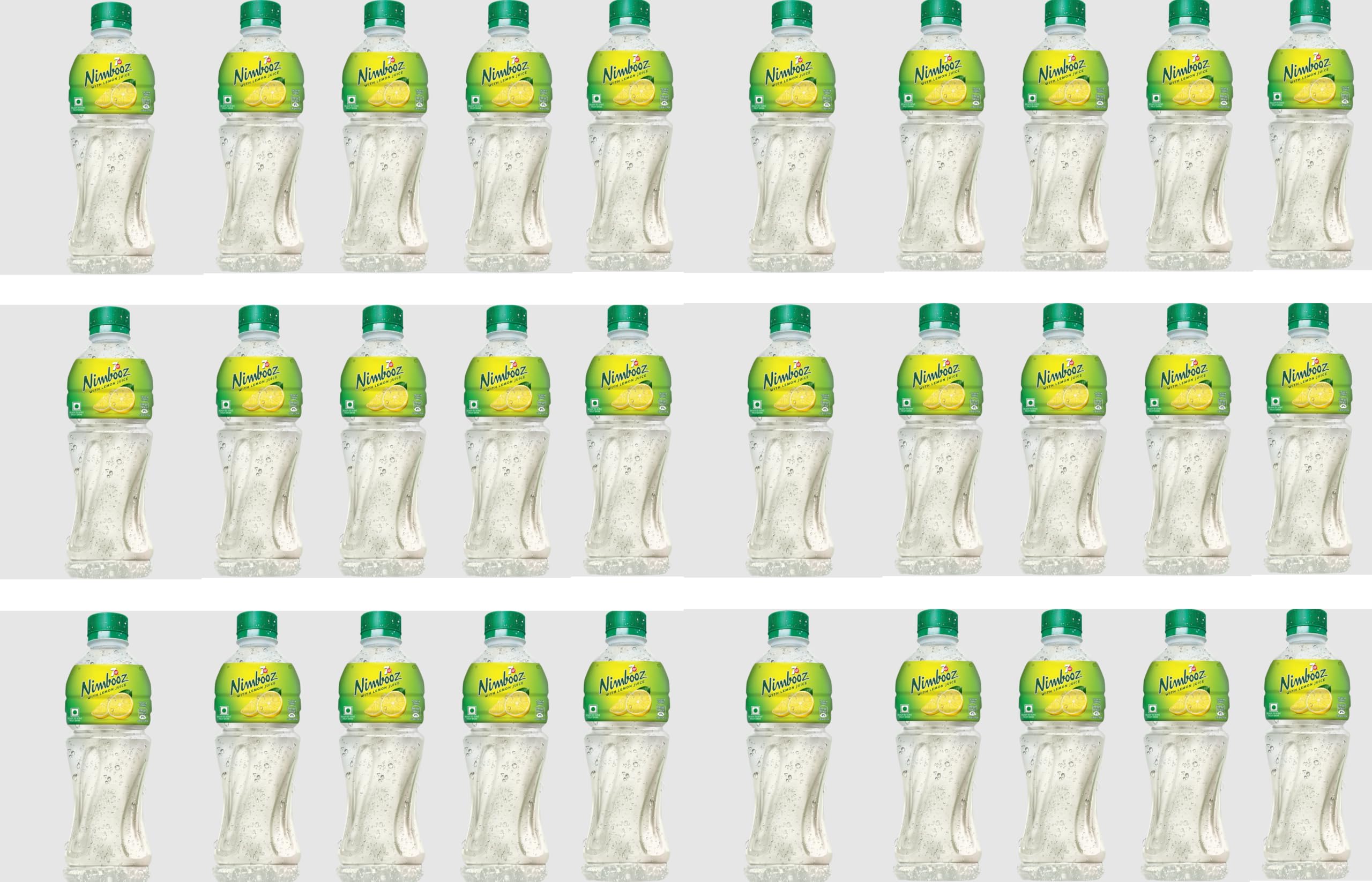 Nimbooz Lemon Drink – 350ml Bottle | Refreshing Indian Lemonade | Real Lemon Juice & Electrolytes | Non-Carbonated Soft Drink (Pack of 30)