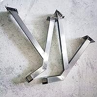 Vista 4 de Perchero flotante de tubería industrial para ropa, estante de ropa montado en la pared, barra de ropa creativa de acero inoxidable resistente, barra