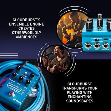Strymon Cloudburst دواسة Reverb المحيطة