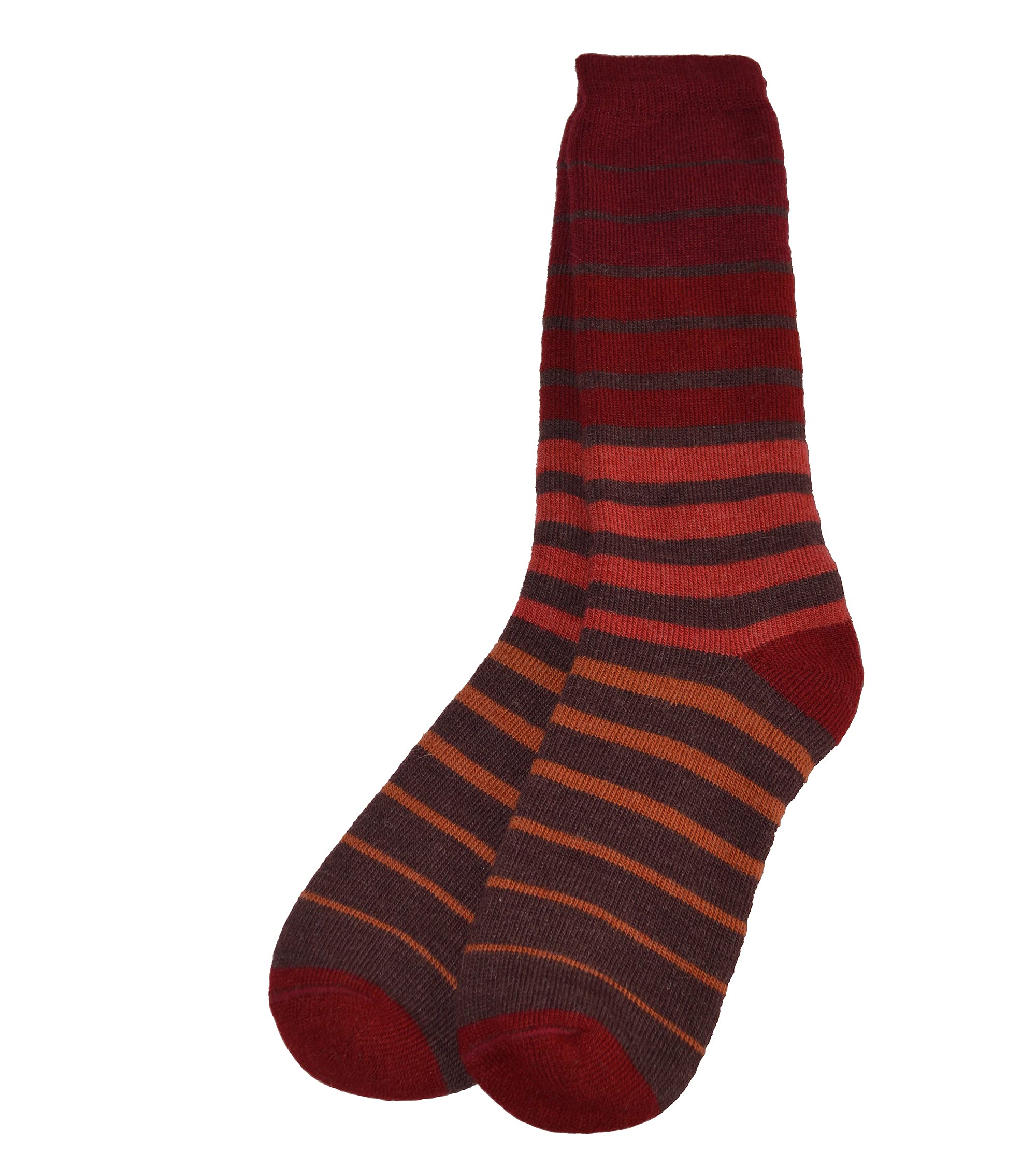 Invisible WorldWomen's Alpaca Socks Cozy Cute Striped Winter Gear