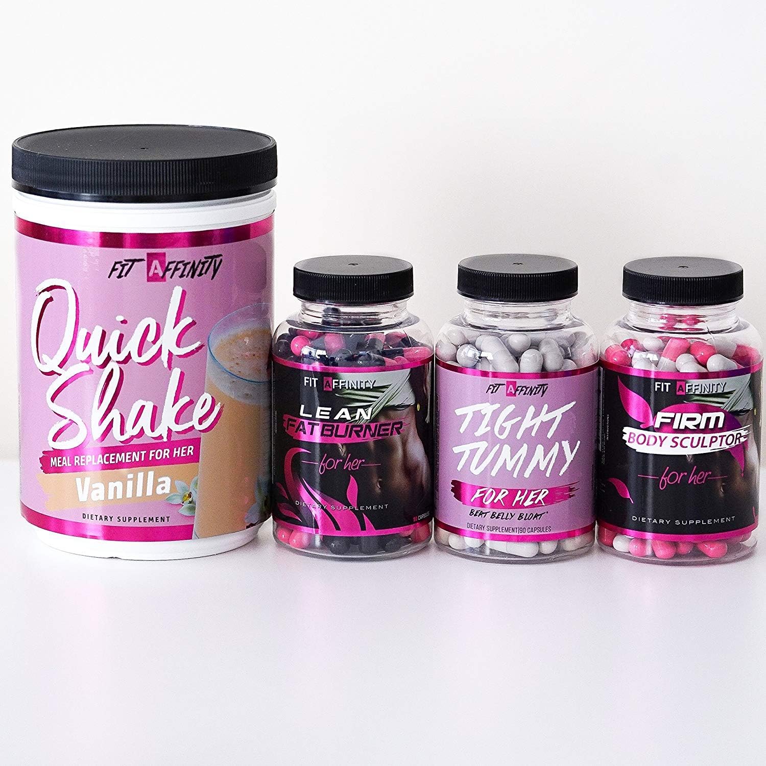 Fit Affinity Quick Shake & Weight Loss Bundle (Vanilla)