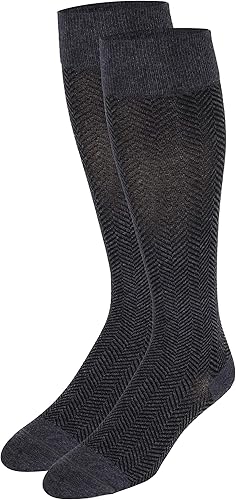 Miniatura 3 de Calcetines para hombre, 15-20 mmHg, espiga, algodón, 1 par, carbón, mediano