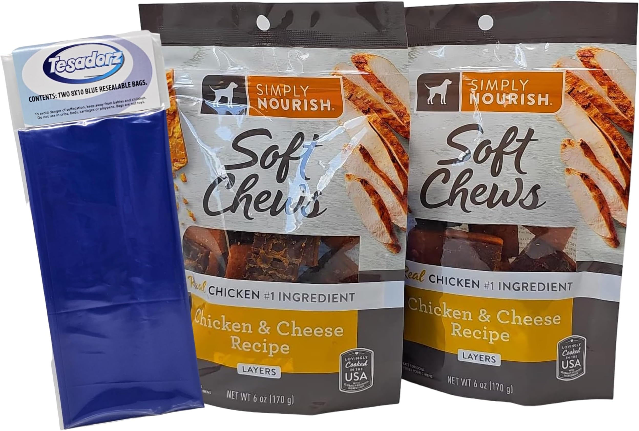 Simply Nourish Soft Chews Chicken and Cheese Layers Dog