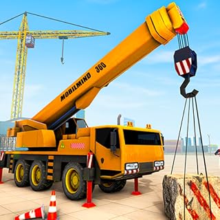 City Sim Grand Excavator Crane Simulator Game - Dirija a máquina pesada em jogos de aventura grátis para crianças