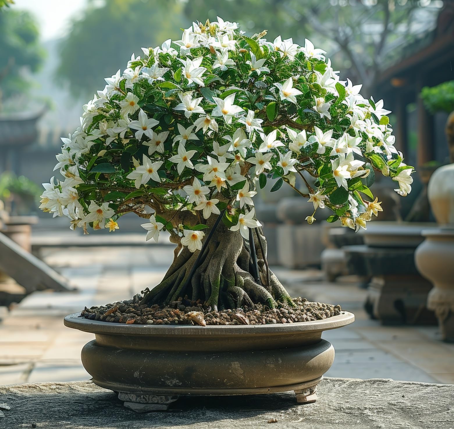 Amazon.com : 30 Cape Jasmine Bonsai Tree Seeds for Planting