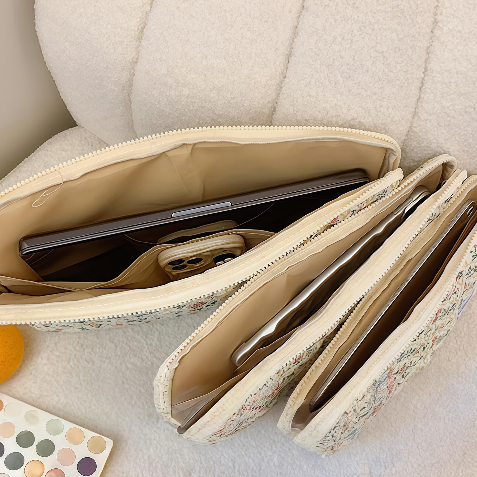 Flintronic Custodia per Laptop da 14 Pollici, Sleeve per Laptop, Custodia Borsa Custodia Protettiva Compatibile con MacBook Pro/Acer/Dell/Lenovo/HP/Samsung/Sony/Asus,14 Pollici