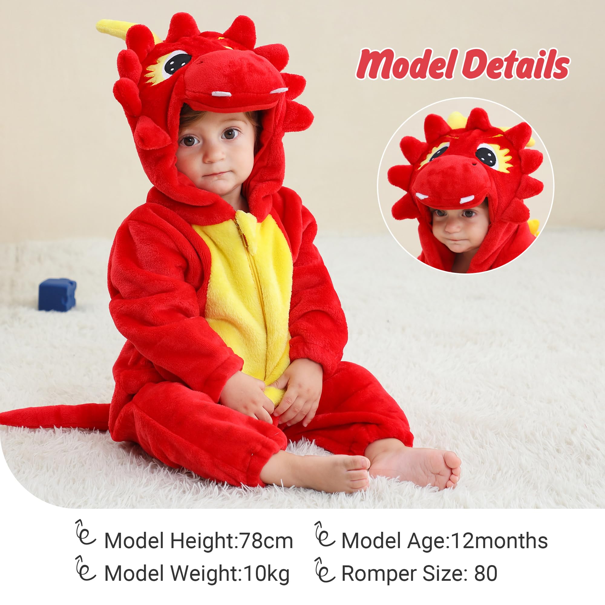 Unisexe Hiver Bébé Grenouillères 3-36 Mois - 4