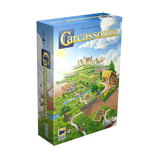 Asmodee Carcassonne – Classic Tile‑Laying Strategy Board Game (2–5 Players)